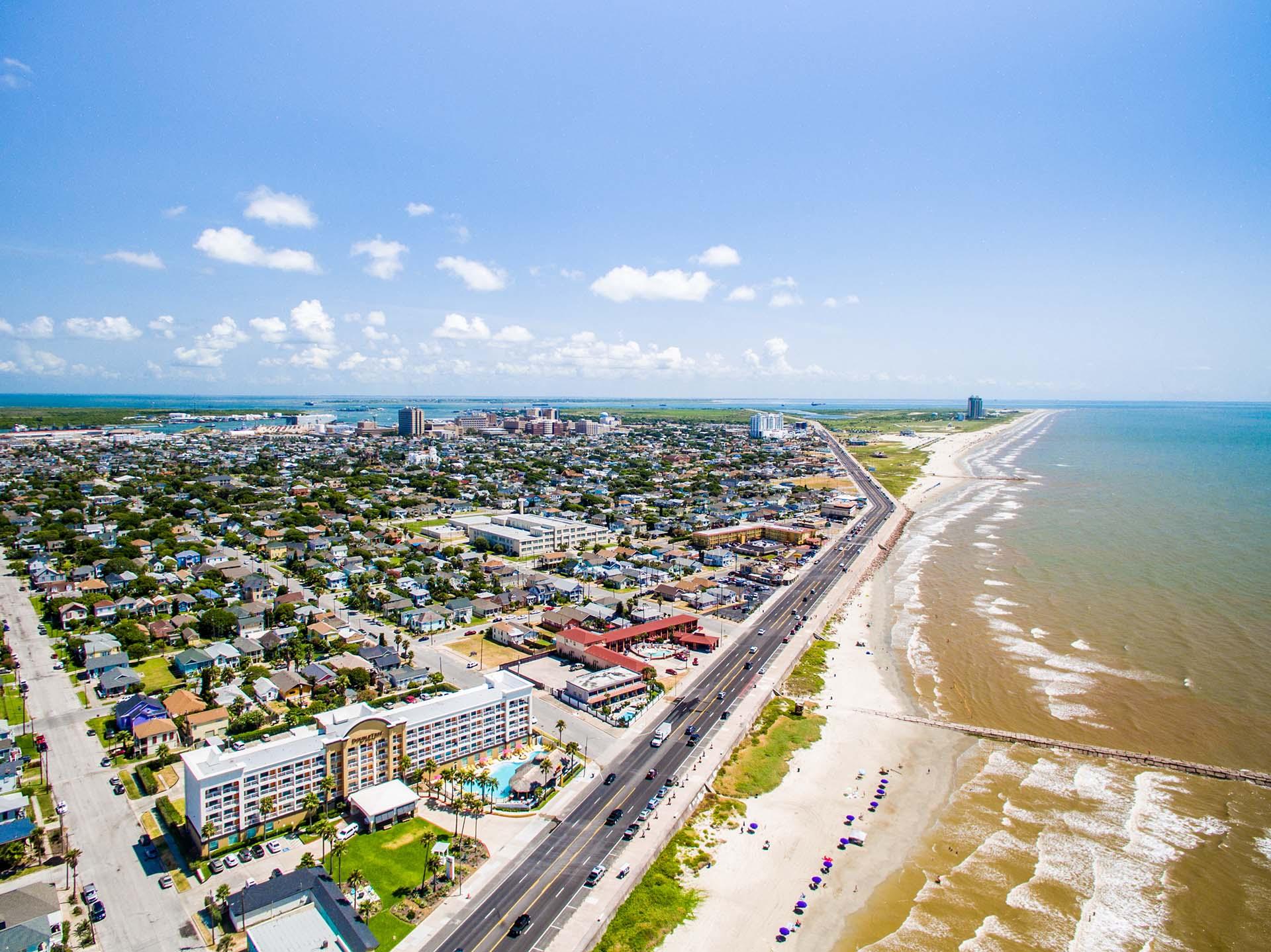 Texas coastline
